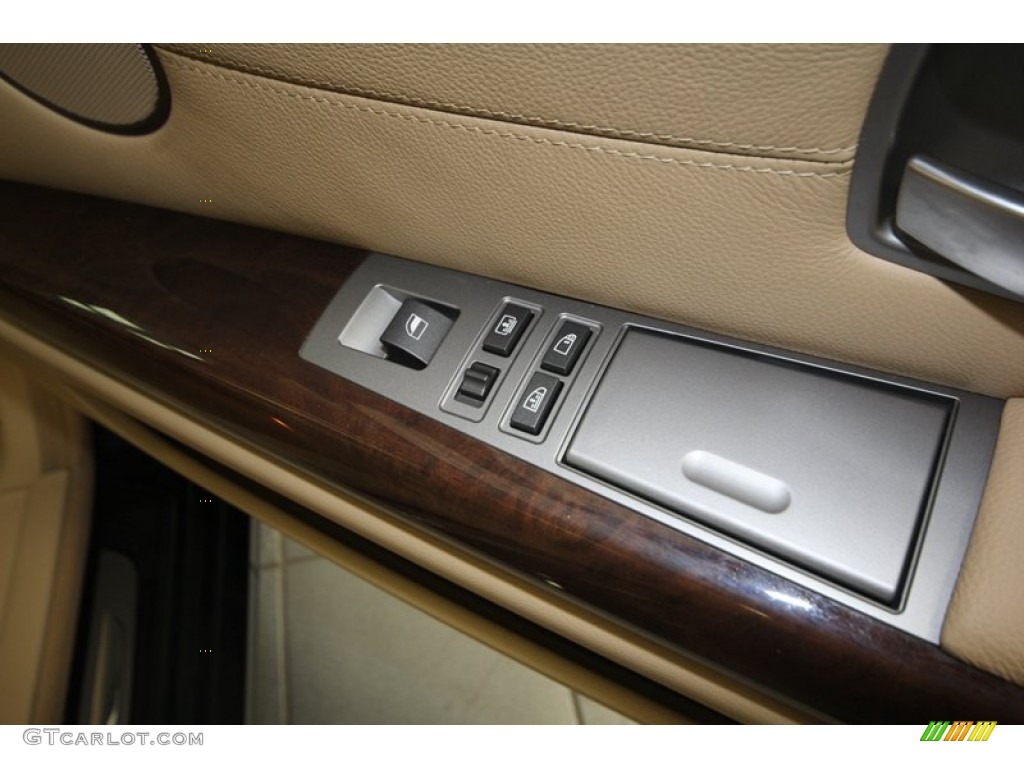 2007 7 Series 750Li Sedan - Deep Green Metallic / Beige photo #40