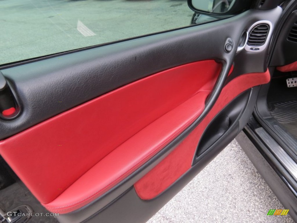2006 Pontiac GTO Coupe Red Door Panel Photo #77998472