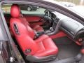 2006 Pontiac GTO Red Interior Front Seat Photo