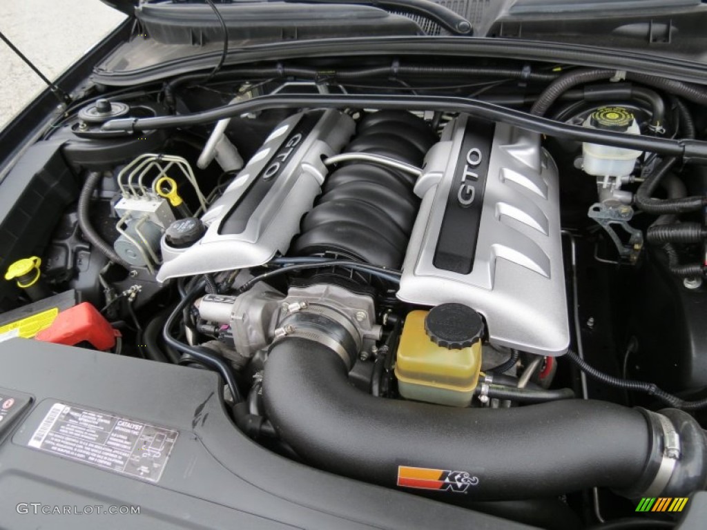 2006 Pontiac GTO Coupe 6.0 Liter OHV 16 Valve LS2 V8 Engine Photo #77998667