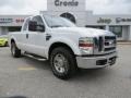 Oxford White 2008 Ford F250 Super Duty XLT SuperCab