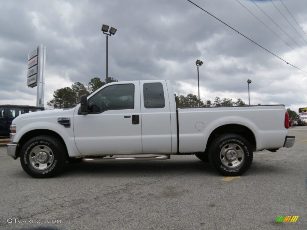 Oxford White 2008 Ford F250 Super Duty XLT SuperCab Exterior Photo #77998778