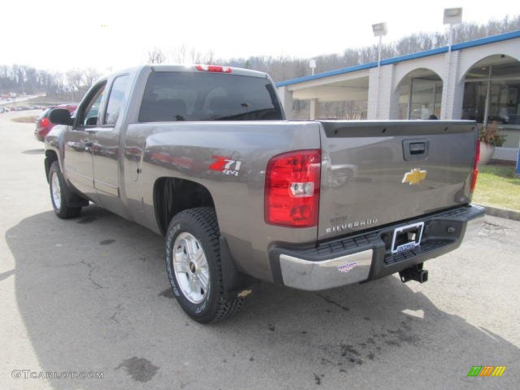 2013 Silverado 1500 LT Extended Cab 4x4 - Mocha Steel Metallic / Ebony photo #4