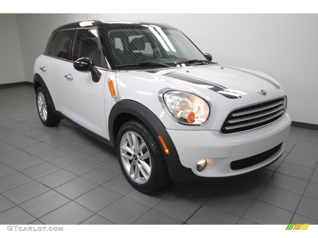 2011 Cooper Countryman - Light White / Carbon Black photo #1