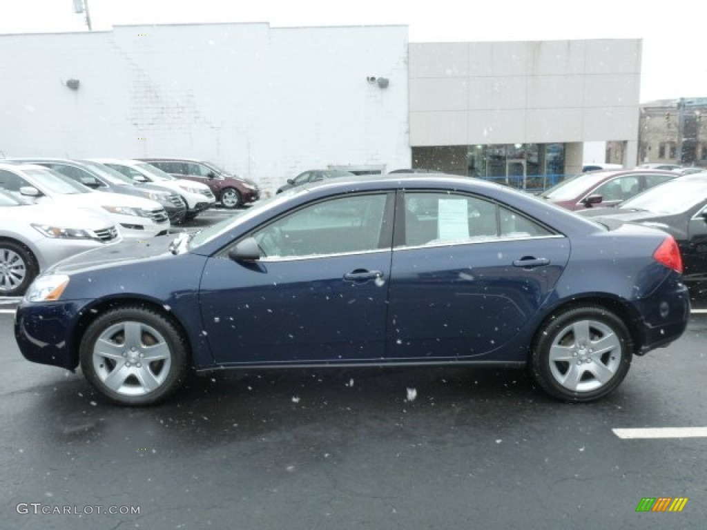 Midnight Blue Metallic 2009 Pontiac G6 Sedan Exterior Photo #78000704