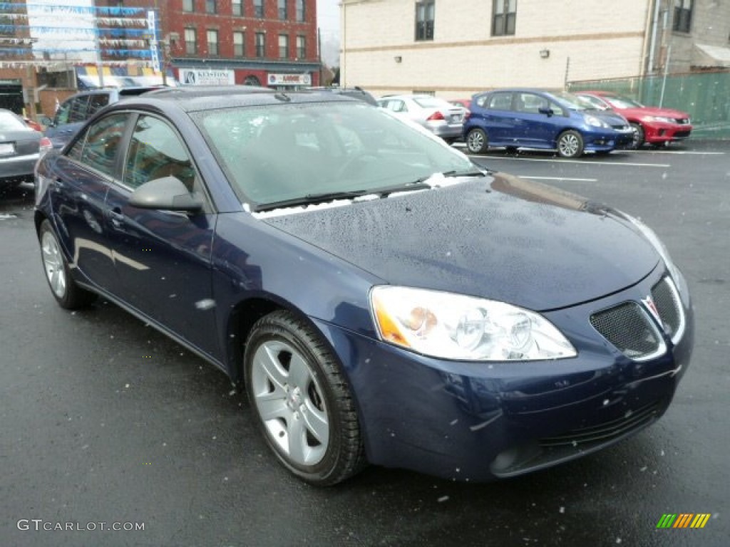 Midnight Blue Metallic 2009 Pontiac G6 Sedan Exterior Photo #78000722