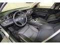 Black Nappa Leather Prime Interior Photo for 2010 BMW 7 Series #78000974