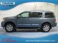 2011 Lakeshore Slate Blue Nissan Armada Platinum 4WD  photo #1