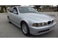 Aspen Silver Metallic - 5 Series 525i Sedan Photo No. 3