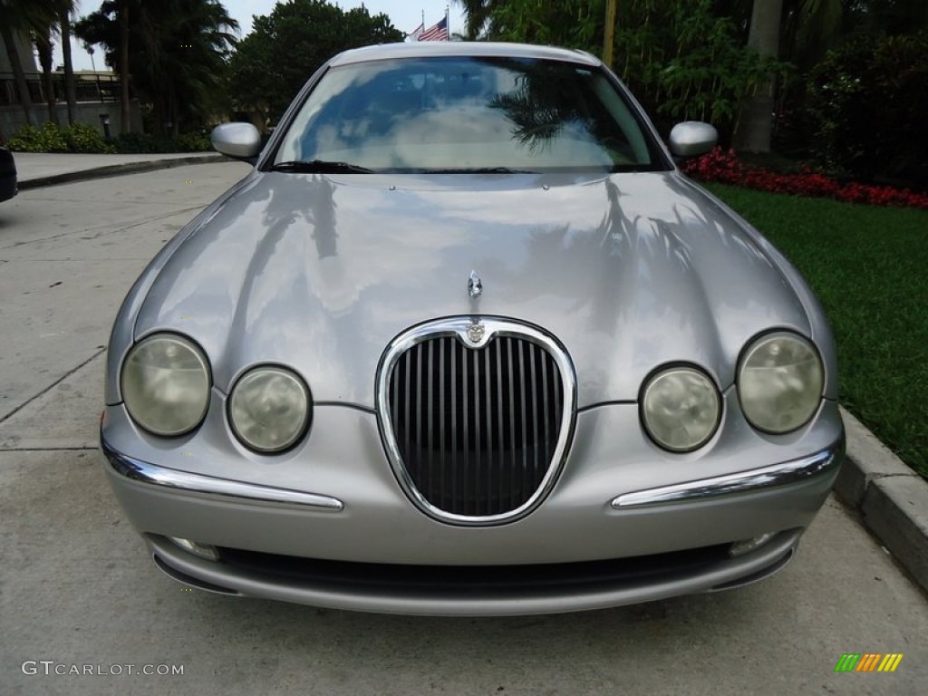 Platinum Metallic 2003 Jaguar S-Type 3.0 Exterior Photo #78001349