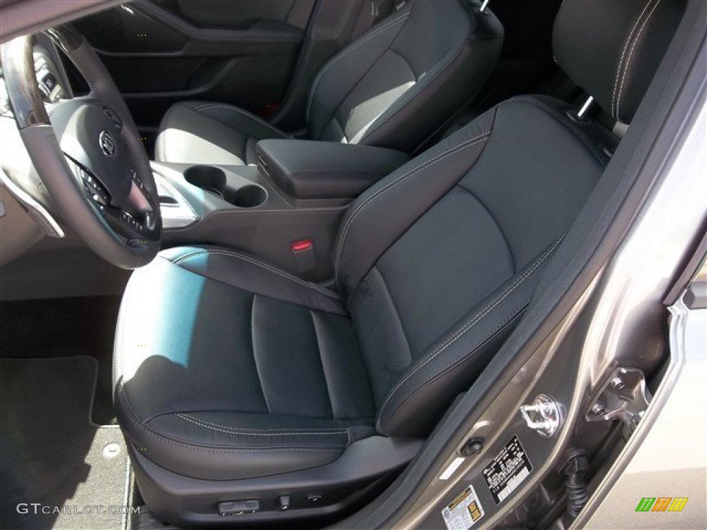 2013 Optima SX Limited - Titanium Silver Metallic / Black photo #12