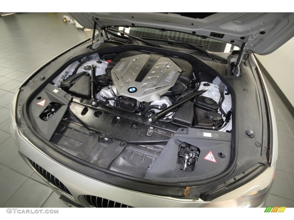 2010 BMW 7 Series 750Li Sedan 4.4 Liter DFI Twin-Turbocharged DOHC 32-Valve VVT V8 Engine Photo #78001856