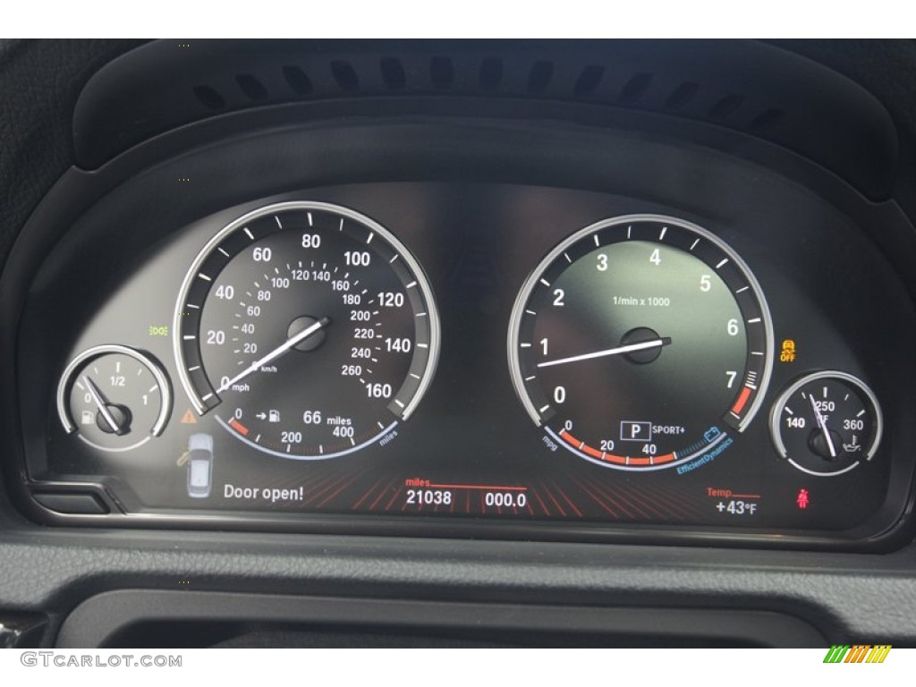 2010 BMW 5 Series 535i Gran Turismo Gauges Photo #78002819
