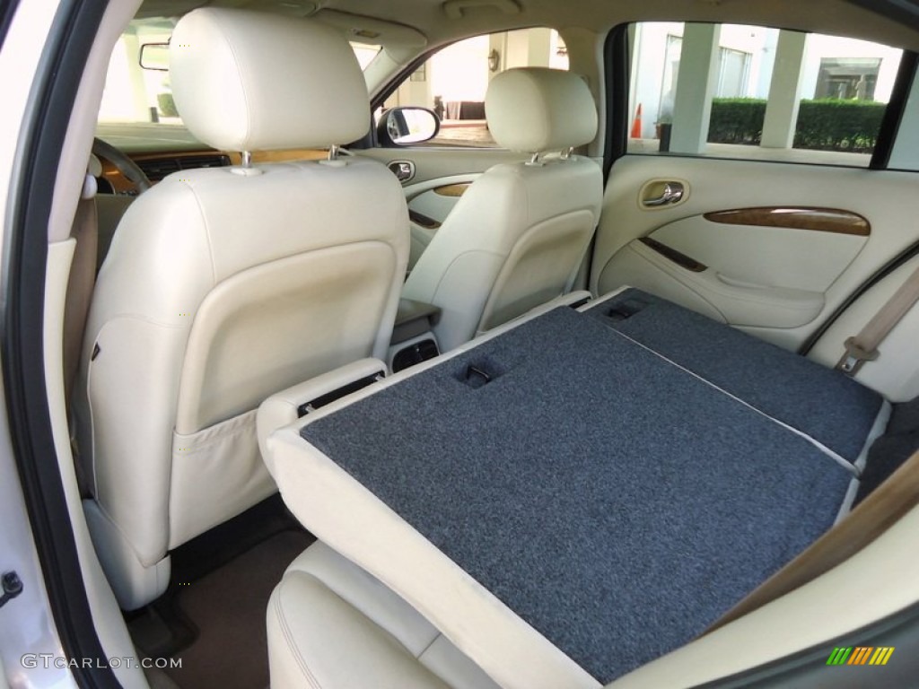 2003 Jaguar S-Type 3.0 Rear Seat Photo #78002846