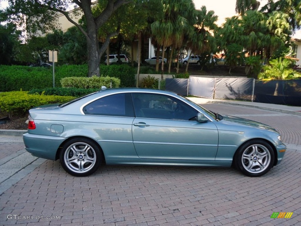 Grey Green Metallic 2004 BMW 3 Series 330i Coupe Exterior Photo #78003060