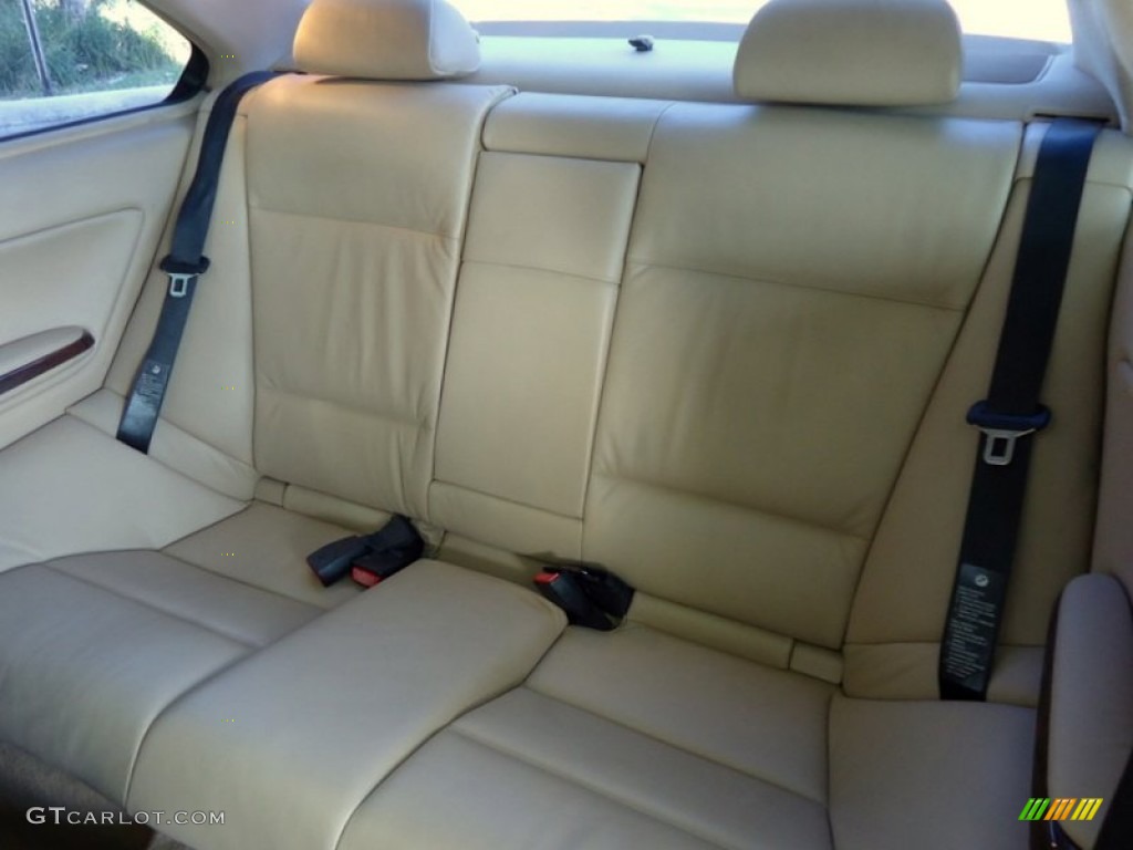 2004 BMW 3 Series 330i Coupe Rear Seat Photo #78003208