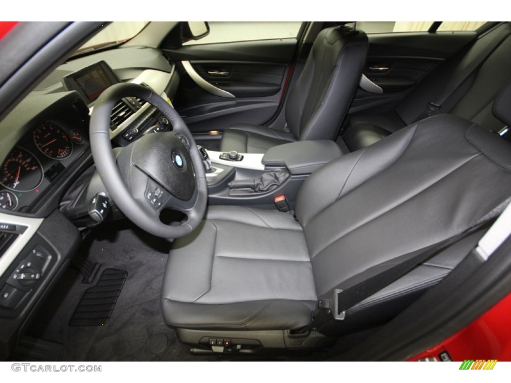 2013 3 Series 328i Sedan - Melbourne Red Metallic / Black photo #3
