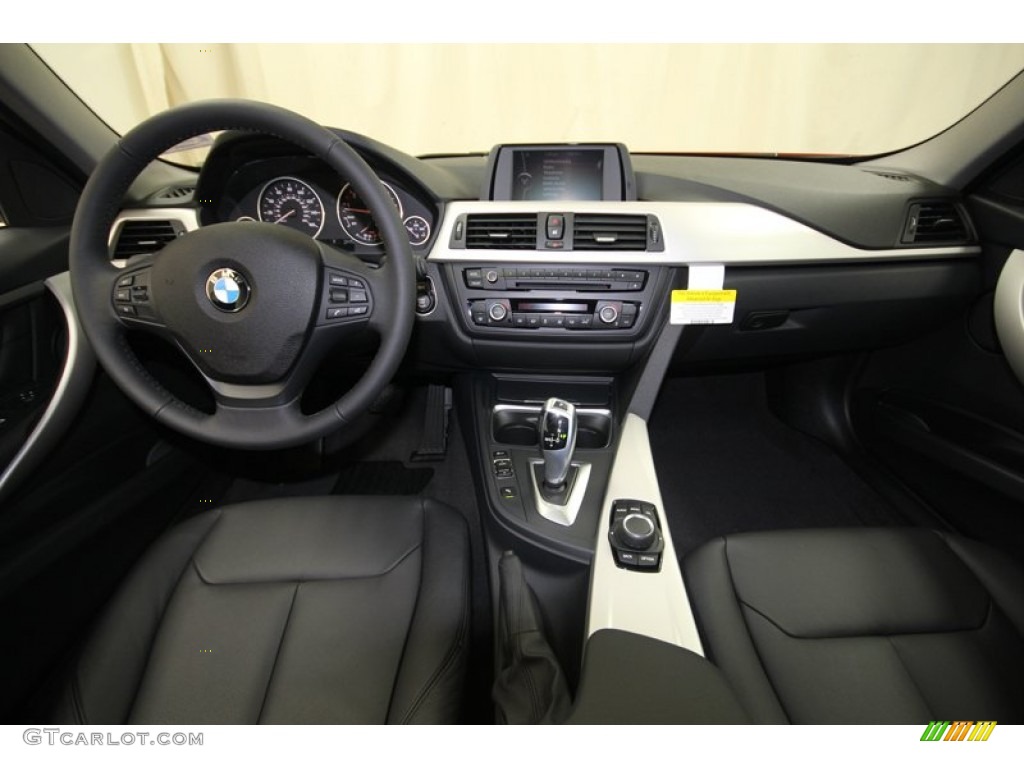 2013 3 Series 328i Sedan - Melbourne Red Metallic / Black photo #4