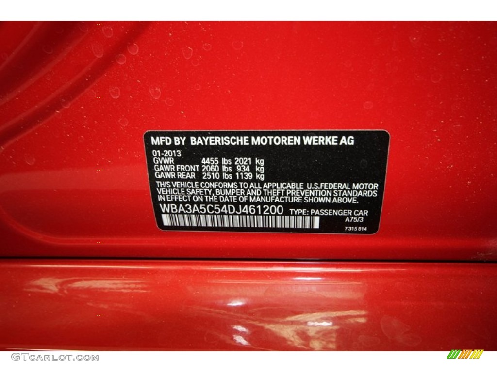 2013 3 Series 328i Sedan - Melbourne Red Metallic / Black photo #10