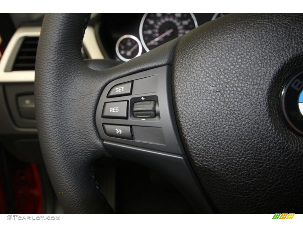 2013 3 Series 328i Sedan - Melbourne Red Metallic / Black photo #23