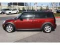 2009 Nightfire Red Metallic Mini Cooper Clubman  photo #4