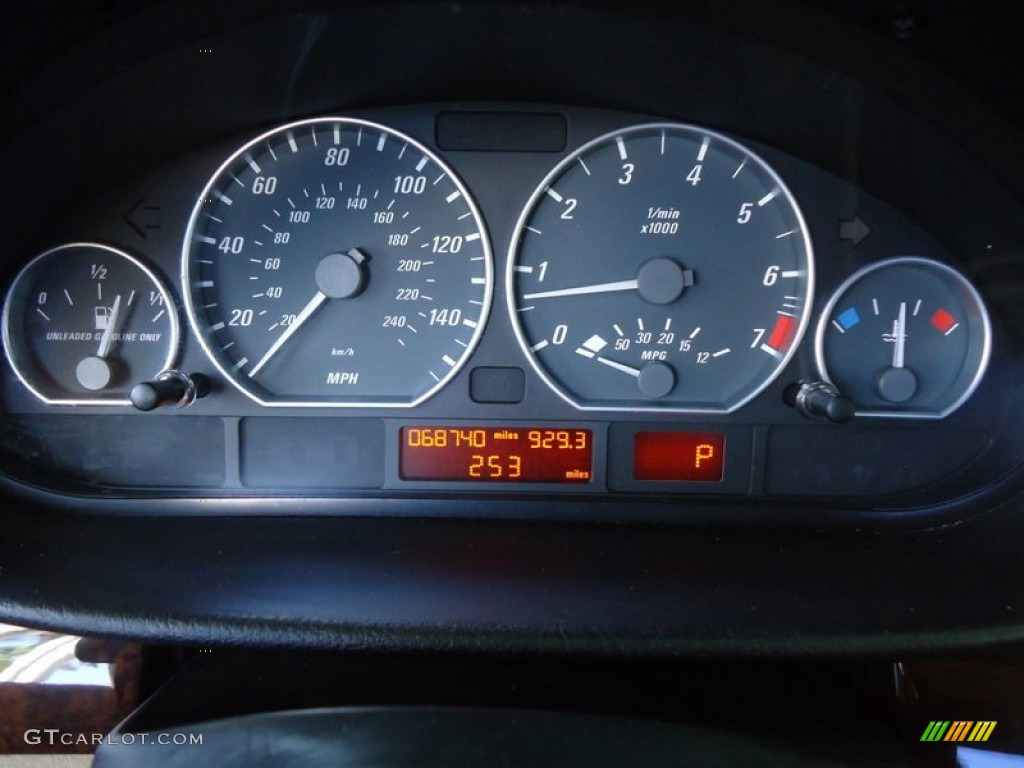 2004 BMW 3 Series 330i Coupe Gauges Photo #78003993