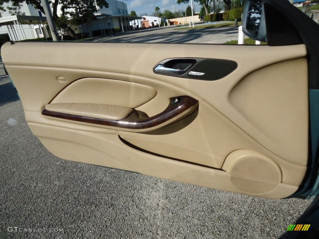 2004 BMW 3 Series 330i Coupe Sand Door Panel Photo #78004430