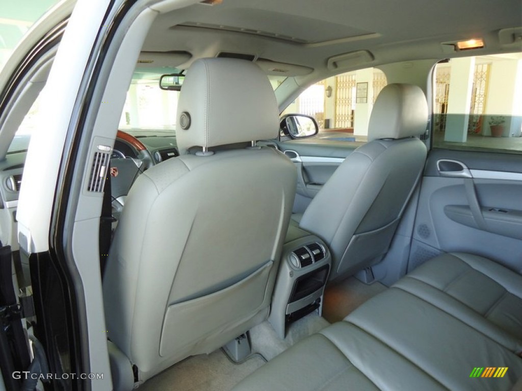 2004 Cayenne S - Black / Stone/Steel Grey photo #18