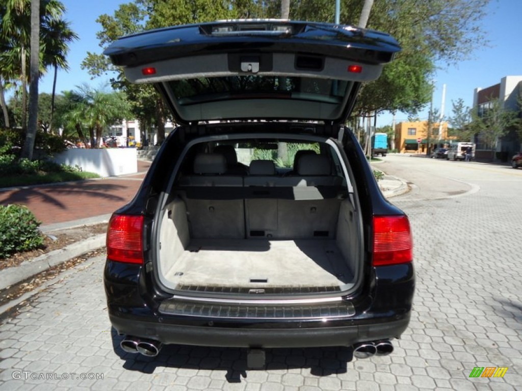 2004 Cayenne S - Black / Stone/Steel Grey photo #29