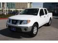 2011 Avalanche White Nissan Frontier SV Crew Cab  photo #2