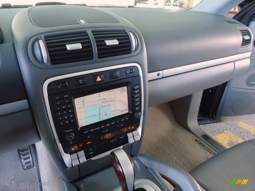 2004 Cayenne S - Black / Stone/Steel Grey photo #79