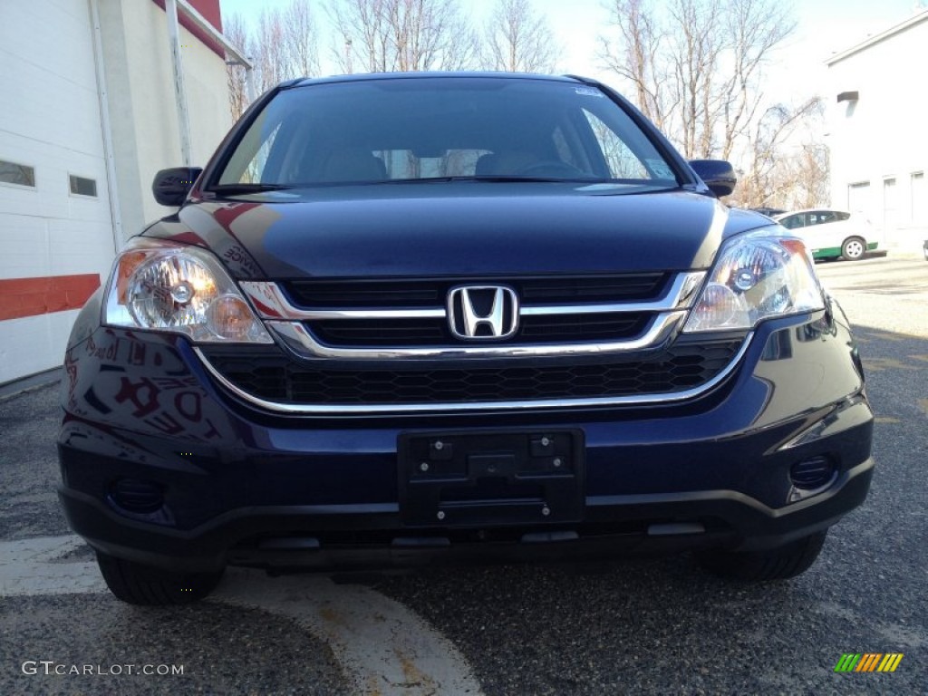 2010 CR-V EX-L AWD - Royal Blue Pearl / Gray photo #2