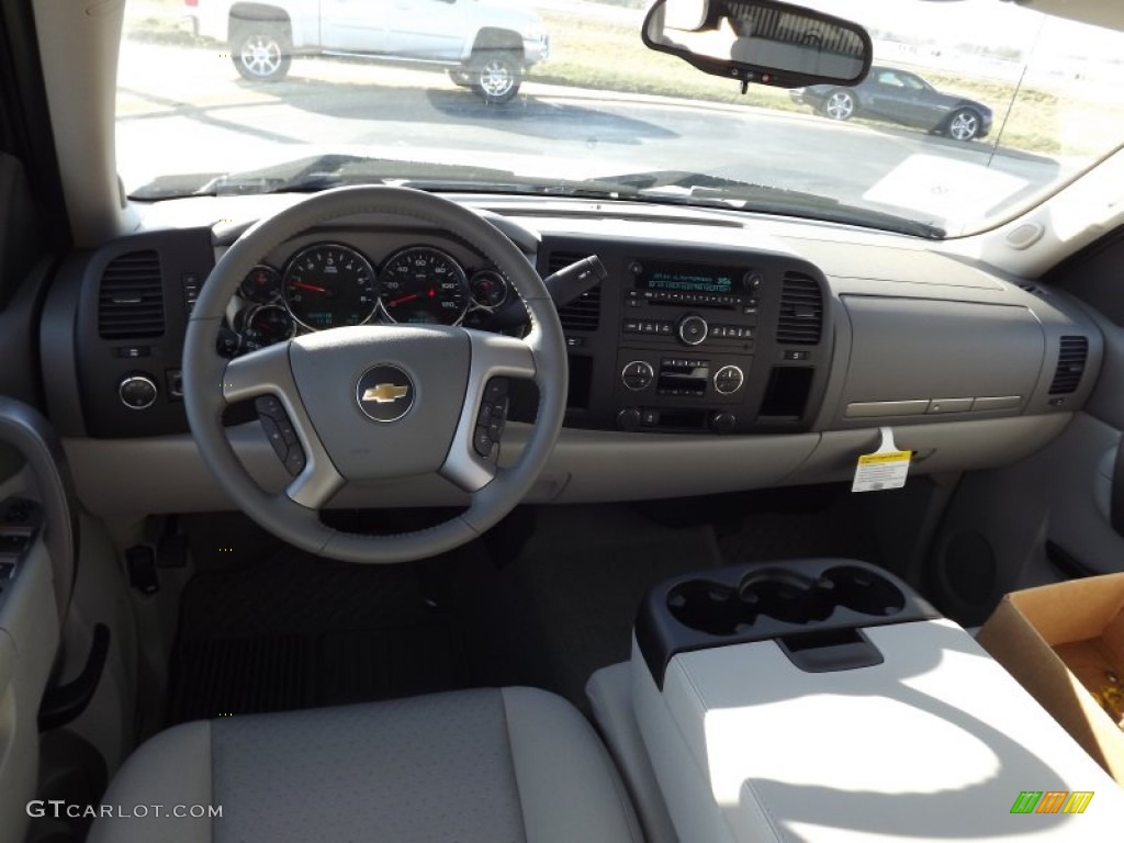 2013 Silverado 1500 LT Extended Cab - Graystone Metallic / Light Titanium/Dark Titanium photo #10