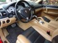Black/Sand Beige Prime Interior Photo for 2006 Porsche Cayenne #78006539