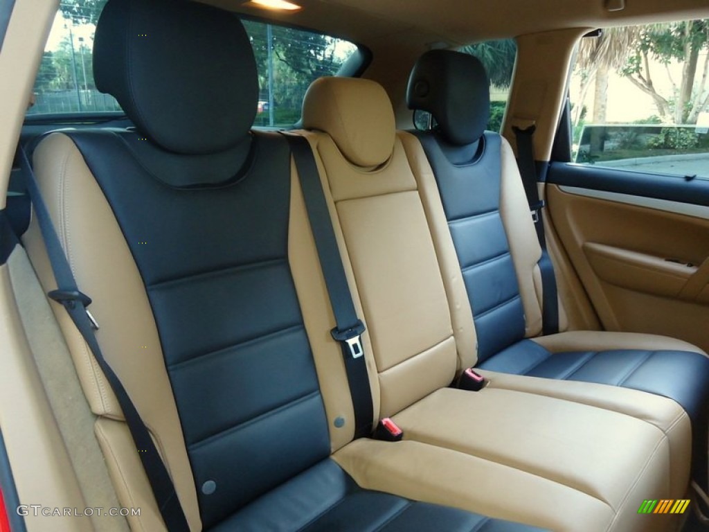 2006 Porsche Cayenne S Titanium Rear Seat Photo #78006710