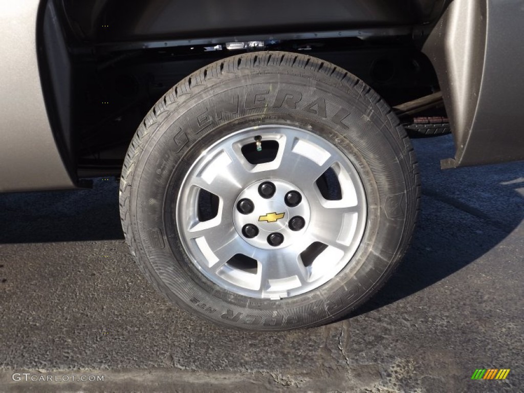 2013 Silverado 1500 LT Extended Cab - Graystone Metallic / Light Titanium/Dark Titanium photo #20