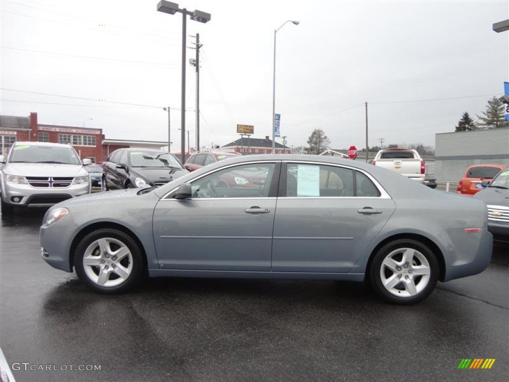 Golden Pewter Metallic 2009 Chevrolet Malibu LS Sedan Exterior Photo #78006752