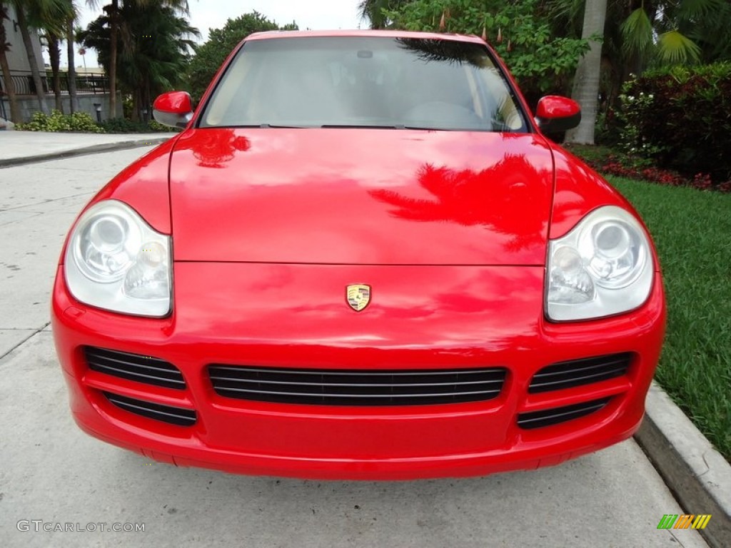 Pure Red 2006 Porsche Cayenne S Titanium Exterior Photo #78006765