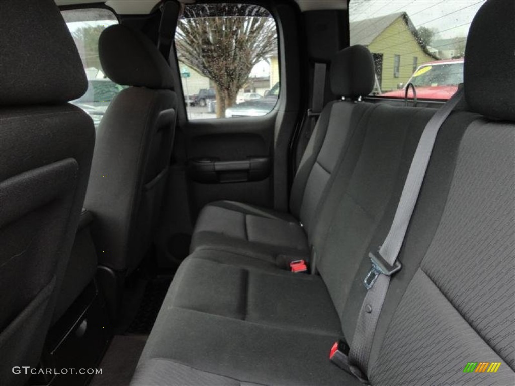 2010 Chevrolet Silverado 2500HD LT Extended Cab 4x4 Rear Seat Photo #78007147