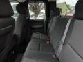 2010 Chevrolet Silverado 2500HD Ebony Interior Rear Seat Photo