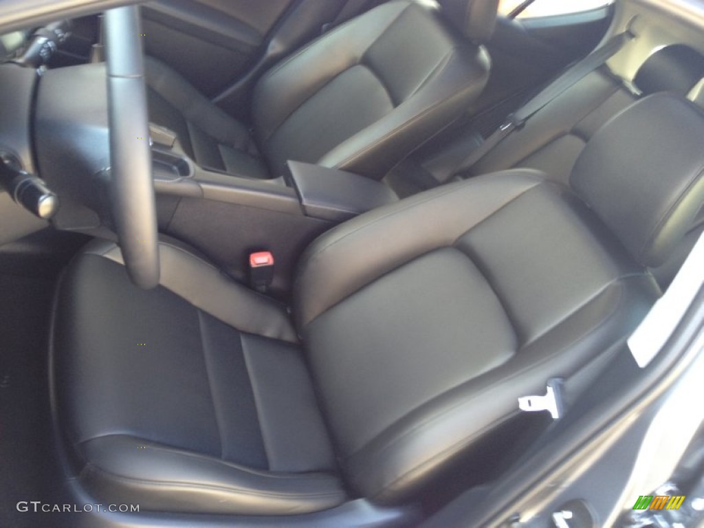 2012 CT 200h Hybrid Premium - Nebula Gray Pearl / Black photo #16