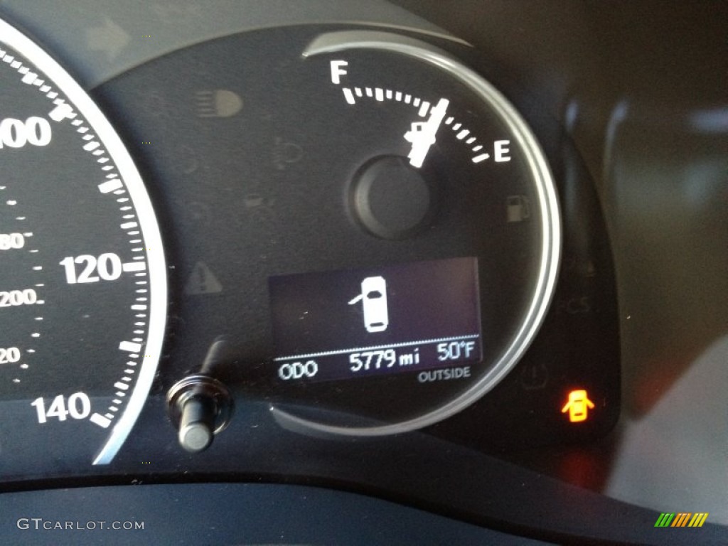 2012 CT 200h Hybrid Premium - Nebula Gray Pearl / Black photo #20