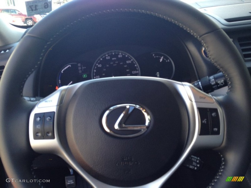 2012 CT 200h Hybrid Premium - Nebula Gray Pearl / Black photo #21