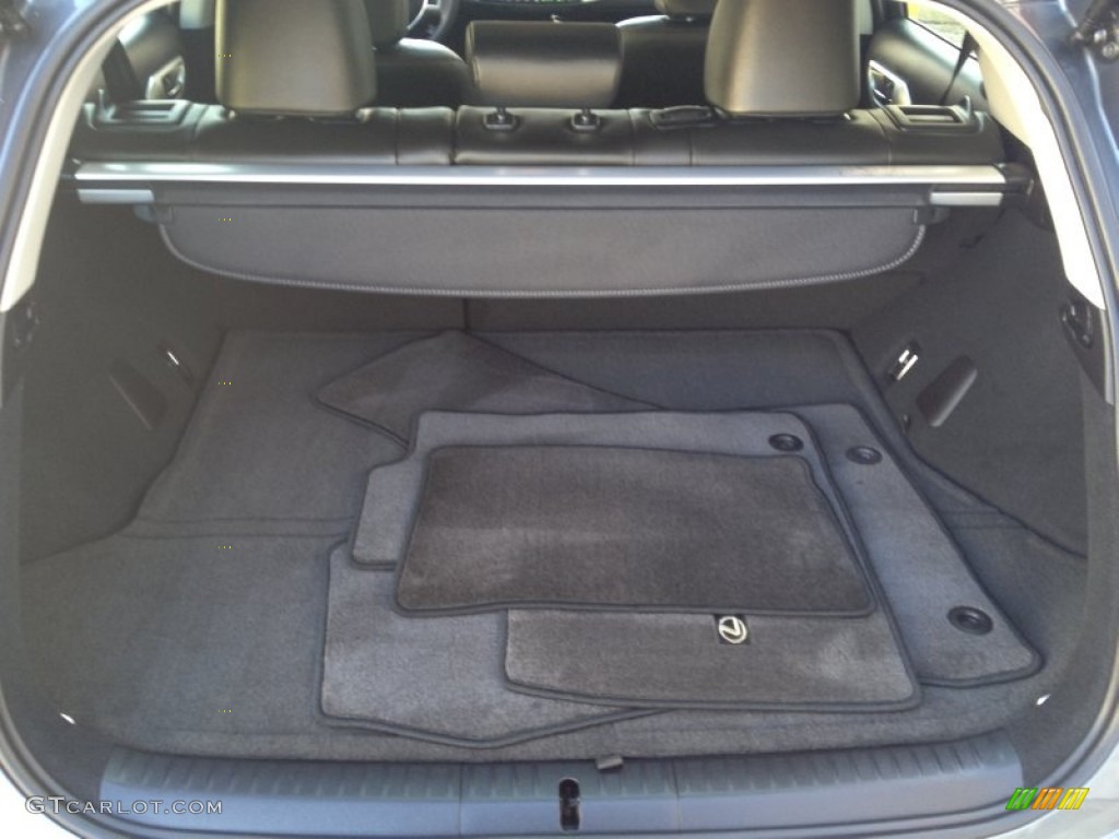 2012 CT 200h Hybrid Premium - Nebula Gray Pearl / Black photo #22