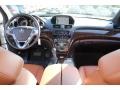 2010 Acura MDX Umber Brown Interior Dashboard Photo