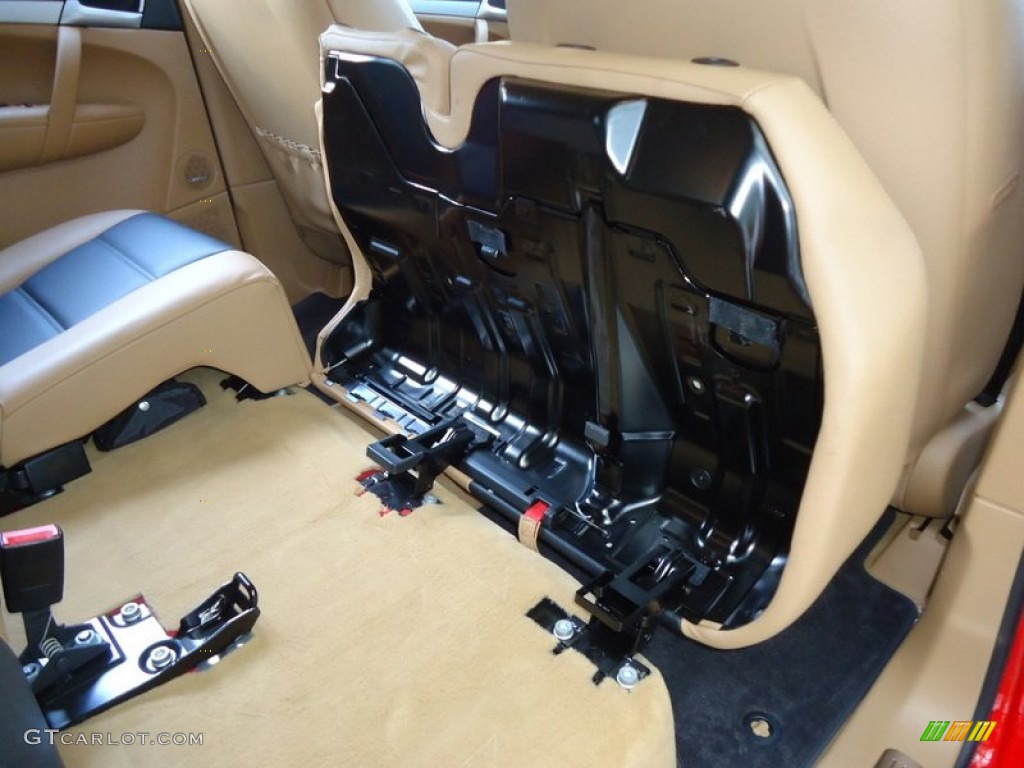 2006 Porsche Cayenne S Titanium Rear Seat Photo #78007829