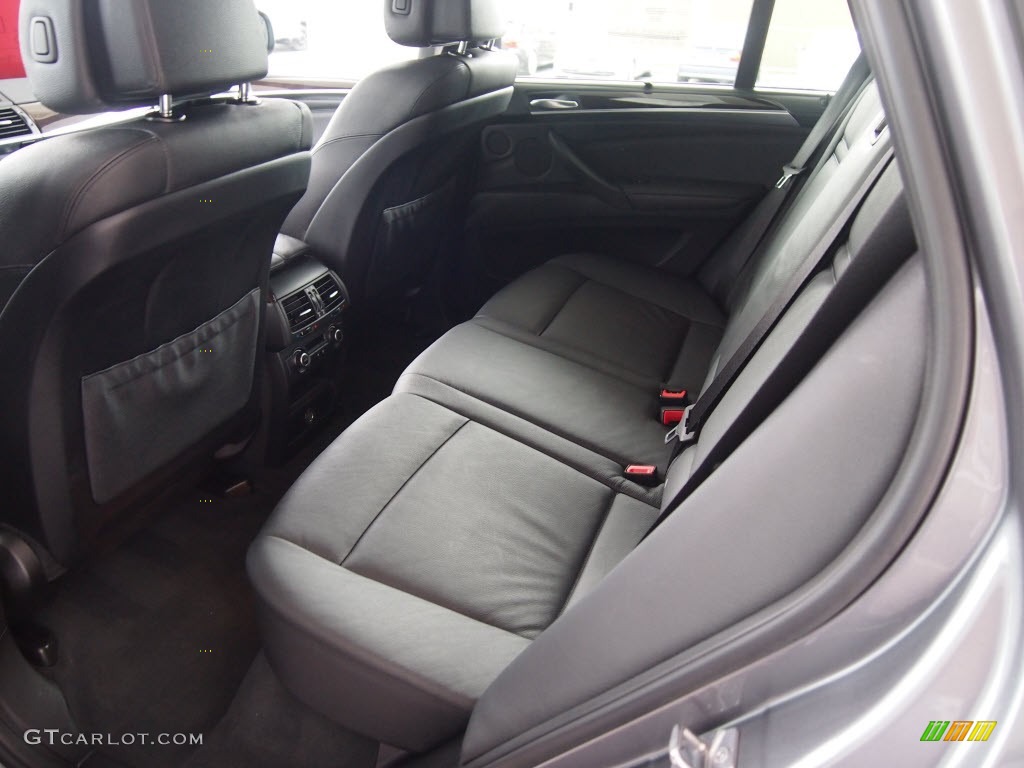 Black Interior 2011 BMW X5 xDrive 50i Photo #78007982