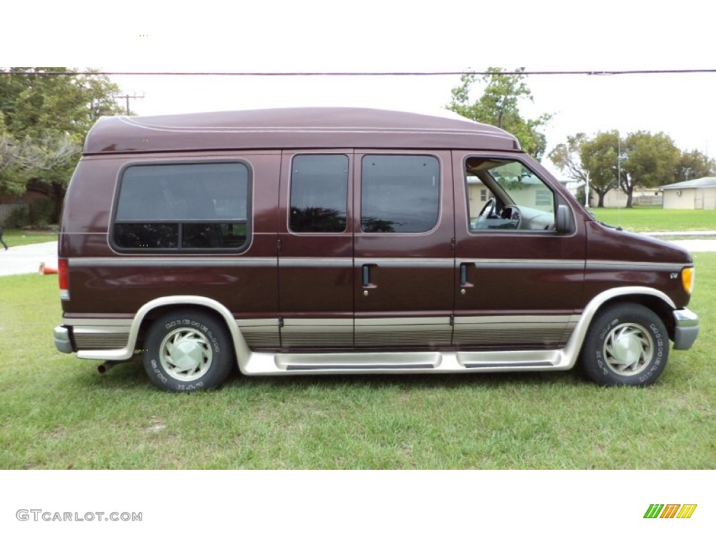 2000 E Series Van E150 Passenger Conversion - Chestnut Metallic / Medium Parchment photo #2