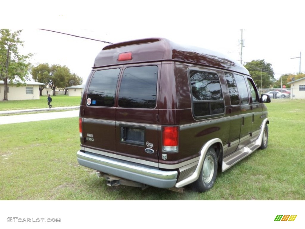 2000 E Series Van E150 Passenger Conversion - Chestnut Metallic / Medium Parchment photo #3