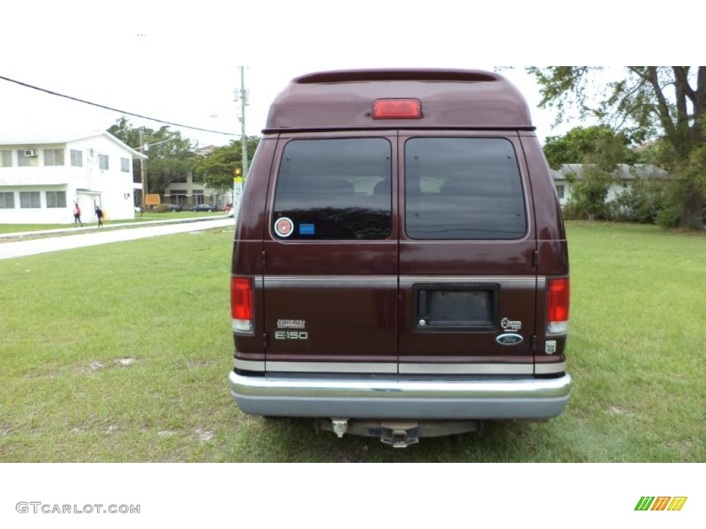 2000 E Series Van E150 Passenger Conversion - Chestnut Metallic / Medium Parchment photo #4
